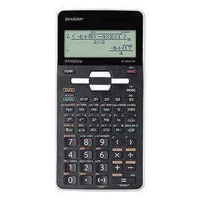 Sharp Taschenrechner EL-W531TH, weiss, wissechanflich, Punktmatrix-Display, automatische, automatische Ausschaltung